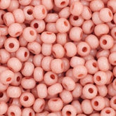 11/0 Preciosa Seed Beads Dyed Pink Solgel #40015